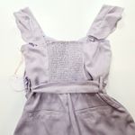 MORE TO COME Gloria Flutter Jumpsuit in Lavender small Purple Photo 9