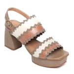 Bernardo Remi Platform Sandals in Blush Brown, Anthropologie Size 7.5 NEW $248 Photo 1
