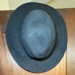 Target  One Size Fedora Hat Black Wool Classic Modern‎ Traditional Urban Photo 3