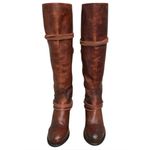 Freebird Coal Tall distressed finish leather in Brown/Cognac. SZ.9 Brown Photo 4