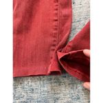 Marc by Marc Jacobs  Candied Rum Red Stick Cropped Jeans Size 25 Photo 7