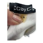 CQ by CQ  | M | Ivory Diamond Lace Maxi Long High Neck Dress Halfway Lined Sheer Photo 5