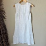 Oscar de la Renta  pearl white tweed sleeveless dress Photo 1