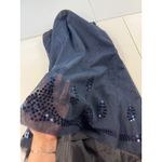 Old Navy  Blue Sequin Mesh Skirt Size 1 Low‎ Waist Party Dance Special Occasion Photo 6