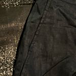 Womens sz6M NWT Prestige 100% washed linen wide leg dress pants 32"inseam Black Size 6 Photo 3