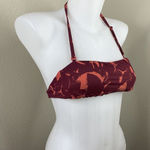 Lululemon  Hawaiian Bandeau Halter Bikini Top Swim Tie Back Women’s Sz 2 Rip Tag Photo 0