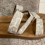 Corky’s Lydia Grey Leopard Slide Sandal, 9 Gray Photo 1