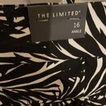 The Limited  Urban Jungle Black & White Ankle Pant, NWT Photo 4