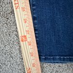 7 For All Mankind  Dark Wash Distressed‎ Lexie Straight Leg Jeans Size 27P EUC Photo 8