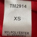 Anthropologie  THML Red Textured Sleeveless Ruffle Detail 2 Pocket Dress Photo 10