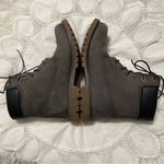 Timberland Leather Lace Up Boots A12LH Hidden Wedge Women’s Size 8 Wolf Gray Photo 11
