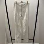 I am gia NWT I.AM.GIA Snakeskin Salt Pant in White Photo 3