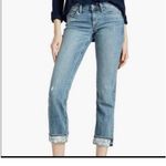 Lucky Brand  Sweet Crop Vine Embroidery Hem Denim Jeans Photo 1