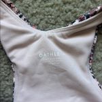 Athleta  Printed Conscious Crop Top Sports Bra Photo 2