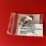 Bomb Party RBP6847 “Staring At You" Cubic Zirconia on Rhodium Size 7 Ring NWT Photo 3