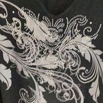 Cover charge Black & Silver lace Sleeves side lace beach cover up or dress Size undefined Photo 1