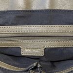 Nine West   Backpack Bag Olive Green w/tan suede accent.‎ Size Medium Photo 3