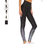 Beyond Yoga NWT  Alloy Ombre Crop Tank and Leggings Workout Set in Hologram Photo 4