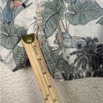 Artisan NY ‎ Shorts Womens 4 Tropical Linen High Waist Tie Waist Hawaiian Print Photo 4