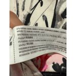 Abercrombie & Fitch Floral Dress Sz L Long Sleeve Mini White Pink Black Artsy Photo 3