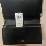 Coach Black Anna Foldover Clutch Crossbody Photo 7