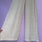 Princess Polly  Elizondo Set Womens Size XS Cream Crochet Knit Wide Leg Resort Photo 3
