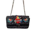 ZARA  Quilted Patches Chain Crossbody bag black Photo 1