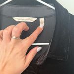 Soft Surroundings  Womens Black  Button Front Tiered Tunic Dress Large 1747 Photo 4