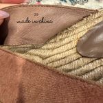 Joie  Women's Ianna Espadrille Velvet Sandal Shoes Vintage Rose Photo 6