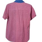 Bobbie & Brooks Vintage 90’s Bobbie Brooks Red Checkered Sailboat Shirt Size Small Photo 4