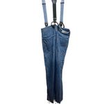 RE/DONE  x Hikari Mori High-Rise Wide Leg Jeans with Braces in Blue Sz. 26 Photo 6