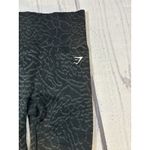 Gymshark  Adapt Animal Seamless Cycling Shorts Womens Small Black High Waist Photo 2