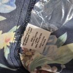 LPA  Button Up Midi Dress in Midnight Roses Small Photo 9