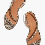 Madewell  Heidi Slingback Sandal Spotted Calf Hair Photo 0