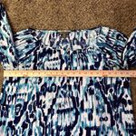 Tommy Bahama  Blouse Womens M Used Blue White Photo 11