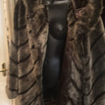 Vtg Faux Fur Hannah Coat Mar Photo 1
