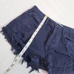MELVILLE 100% Cotton Buttonfly High Rise Denim Shorts Blue Size 28 Photo 5