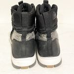 Ryka  Size 8.5 Water Repellant Bungee Winter Boots Brae Exotic Black Mid Top Photo 3