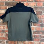 Ariat  womens short sleeve 1/4 zip performance colorblock pullover green/black S Photo 4