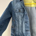 Women’s MNG Denim Jean Jacket Size Medium Fall Blue Photo 2