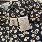 Ganni  floral Flutter Sleeve Top Photo 4