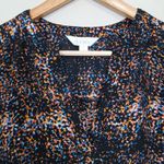 Decree  V-Neck Tunic Top Women Large Abstract Boho Indie Dark Academia Artistic Photo 4