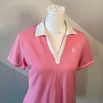Lady Hagen Hydro-Drip Breast Cancer Awareness Golf Polo Size M Photo 1