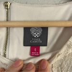 Vince Camuto  Elegant Cream Lace Mini Dress Casual Neutral Bridal Formal 4 Photo 1