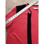 Misook  Open Front Contrast Cardigan‎ Melon & Black Size Xsmall Photo 5