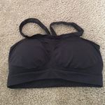 Barely There Women's Black Sports Bra Top Custom Flex Fit Pullover Size Small Photo 0