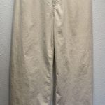 Anthropologie  Maeve Pants Womens 16W Plus Sz Cream The Colette Wide Leg Corduroy Photo 0