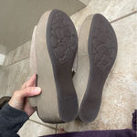 Kork-Ease ‎ Womens Wedge Sandals Size 10M Brown Tan Beige Suede Chunky Strap Photo 2