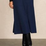 NWT Naked Cashmere Mira Ribbed Midi in Oxford Navy Blue A Photo 5