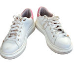 ALDO  White and Pink Heart Embellished Sneakers Photo 5